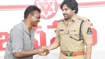 Stunt Man badri donation to Janasena Party dtr Stunt Man badri donation to Janasena Party dtr