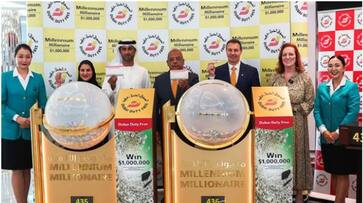 gulf news keralite expat won 10 lakhs dollar in Dubai Duty Free draw rvn gulf news keralite expat won 10 lakhs dollar in Dubai Duty Free draw rvn