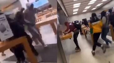 almost 100 masked Teens Loot US Apple Store SSM almost 100 masked Teens Loot US Apple Store SSM