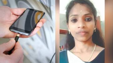woman killed as mobile phone explodes while charging in Thanjai Tamil Nadu vkv woman killed as mobile phone explodes while charging in Thanjai Tamil Nadu vkv