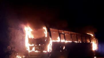 3 old bus fire burned at government bus depot in cuddalore district vel 3 old bus fire burned at government bus depot in cuddalore district vel