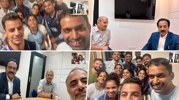 When heroes unite: ISRO chairman, a retired Air Marshal & badminton stars celebrate India's triumphs virtually snt When heroes unite: ISRO chairman, a retired Air Marshal & badminton stars celebrate India's triumphs virtually snt