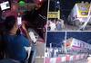 Drunk operator seen busy on phone before EMU train climbed onto platform WATCH AJR