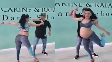 A pragnent woman video goes viral in which she is Circling like a spinning tops netizens reaction is too funny akb A pragnent woman video goes viral in which she is Circling like a spinning tops netizens reaction is too funny akb