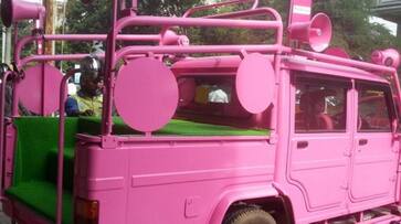 hi tech vehicles set for telangana assembly election campaign ksp hi tech vehicles set for telangana assembly election campaign ksp