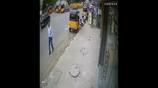 pedestrian killed road accident in chennai video goes viral vel