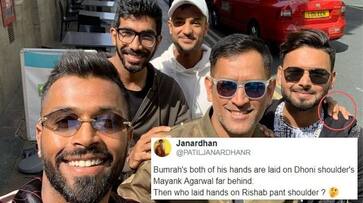 Mystery Pic of Indian Cricketers Has Gone solved after 4 Years Whose Hand on Rishabh Pant Shoulder san Mystery Pic of Indian Cricketers Has Gone solved after 4 Years Whose Hand on Rishabh Pant Shoulder san
