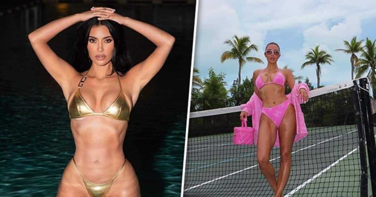 Kim Kardashian BOLD-SEXY photos: Model shows off hourglass figure in selected bikinis