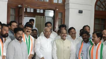mynampally hanumantha rao and vemula veeresham join in congress party ksp mynampally hanumantha rao and vemula veeresham join in congress party ksp