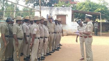 Karnataka bandh for Cauvery water Police across the state on full alert gvd Karnataka bandh for Cauvery water Police across the state on full alert gvd