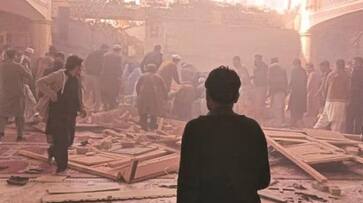 Pakistani blasts destroy two mosques, leaving at least 57 people dead-rag Pakistani blasts destroy two mosques, leaving at least 57 people dead-rag
