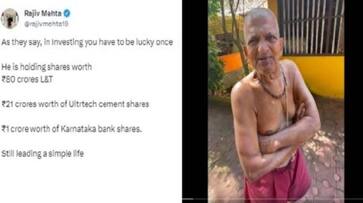 viral video claims this old man living a simple life have 102 crore shares rlp viral video claims this old man living a simple life have 102 crore shares rlp