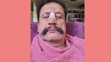 Actress Lakshmi ex-husband and actor Mohan Sharma attacked mma Actress Lakshmi ex-husband and actor Mohan Sharma attacked mma