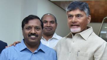 ap govt suspends chandrababu naidu EX personal assistant Pendyala Srinivas ksm ap govt suspends chandrababu naidu EX personal assistant Pendyala Srinivas ksm