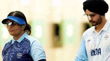 sports Asian Games 2023: Silver for Sarabjot Singh and Divya TS in 10m Air Pistol mixed team event osf sports Asian Games 2023: Silver for Sarabjot Singh and Divya TS in 10m Air Pistol mixed team event osf