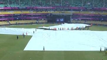 India vs England Warm-up match delayed due to Rain, ICC World cup 2023 practice matches effected CRA India vs England Warm-up match delayed due to Rain, ICC World cup 2023 practice matches effected CRA