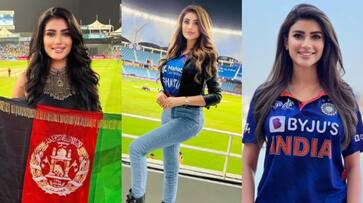 Afghanistan fan girl Wazhma Ayoubi Visit India to Watch India Vs Afghanistan World Cup 2023 Match gkc Afghanistan fan girl Wazhma Ayoubi Visit India to Watch India Vs Afghanistan World Cup 2023 Match gkc