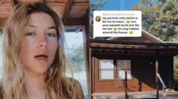 McKenna Maston woman staying in play house saves eight lakh a year rlp McKenna Maston woman staying in play house saves eight lakh a year rlp