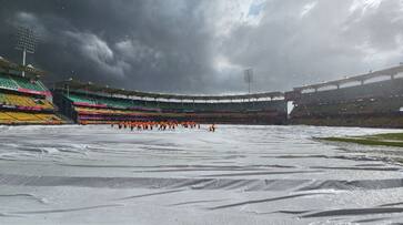 India and England Cricket World Cup 2023 Warm Up Match abondoned due to rain at Guwahati rsk India and England Cricket World Cup 2023 Warm Up Match abondoned due to rain at Guwahati rsk