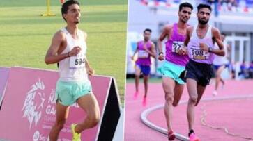 Kartik Kumar Wins Silver Medal, Gulveer Singh Bags Bronze in Men's 10000m Race Final at Asian Games 2023 ksp Kartik Kumar Wins Silver Medal, Gulveer Singh Bags Bronze in Men's 10000m Race Final at Asian Games 2023 ksp