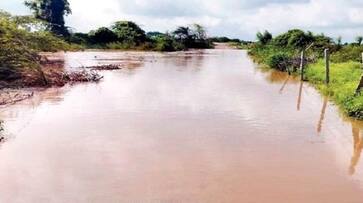 Students who Deprived of Examination due to Flood at Lingsugur in Raichur grg Students who Deprived of Examination due to Flood at Lingsugur in Raichur grg