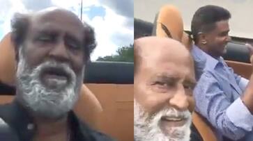 Rajinikanth records his first ever selfie video goes viral Rya Rajinikanth records his first ever selfie video goes viral Rya