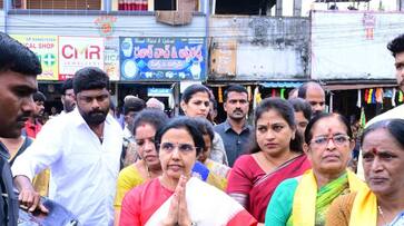 Today Nara Bhuvaneshwari will meets train accident victims in Vizianagaram AKP Today Nara Bhuvaneshwari will meets train accident victims in Vizianagaram AKP