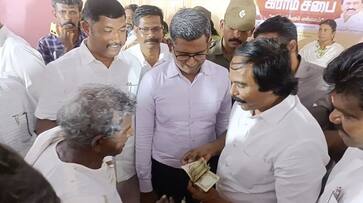 In Kanyakumari district an old man carrying old invalid 500 and 1000 rupee notes created a commotion vel In Kanyakumari district an old man carrying old invalid 500 and 1000 rupee notes created a commotion vel