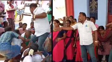 panchayat secretary suspended for attack a farmer who rise a questions in village council meeting in virudhunagar vel panchayat secretary suspended for attack a farmer who rise a questions in village council meeting in virudhunagar vel