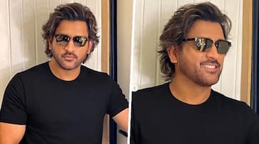 Cricket MS Dhoni's iconic long hair makes sensational comeback; takes social media by storm - See Pics osf Cricket MS Dhoni's iconic long hair makes sensational comeback; takes social media by storm - See Pics osf