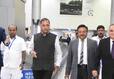 CEC Rajiv Kumar Team Reaches To Hyderabad lns