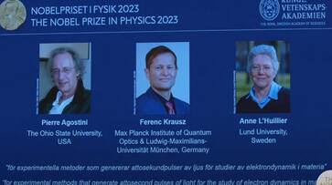 Physics Nobel Prize 2023: Pierre Agostini, Ferenc Krausz, and Anne L'Huillier receive Nobel Prize AVV Physics Nobel Prize 2023: Pierre Agostini, Ferenc Krausz, and Anne L'Huillier receive Nobel Prize AVV