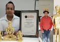 success story of ritesh jain of punjab who World record made by coating gold on stone zrua
