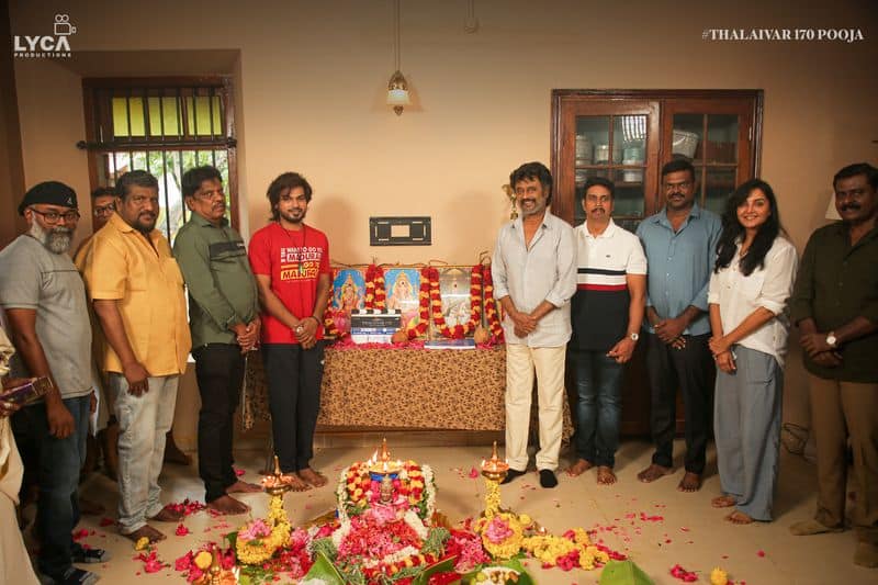 Rajinikanth Thalaivar  170 movie Shooting begin with pooja Ceremony NSK