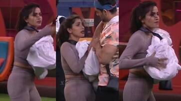Shobha Shetty and yavar ugly fight in bigg boss 7 dtr Shobha Shetty and yavar ugly fight in bigg boss 7 dtr