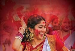 reason behind wearing red and white saree in durga pooja ZKAMN