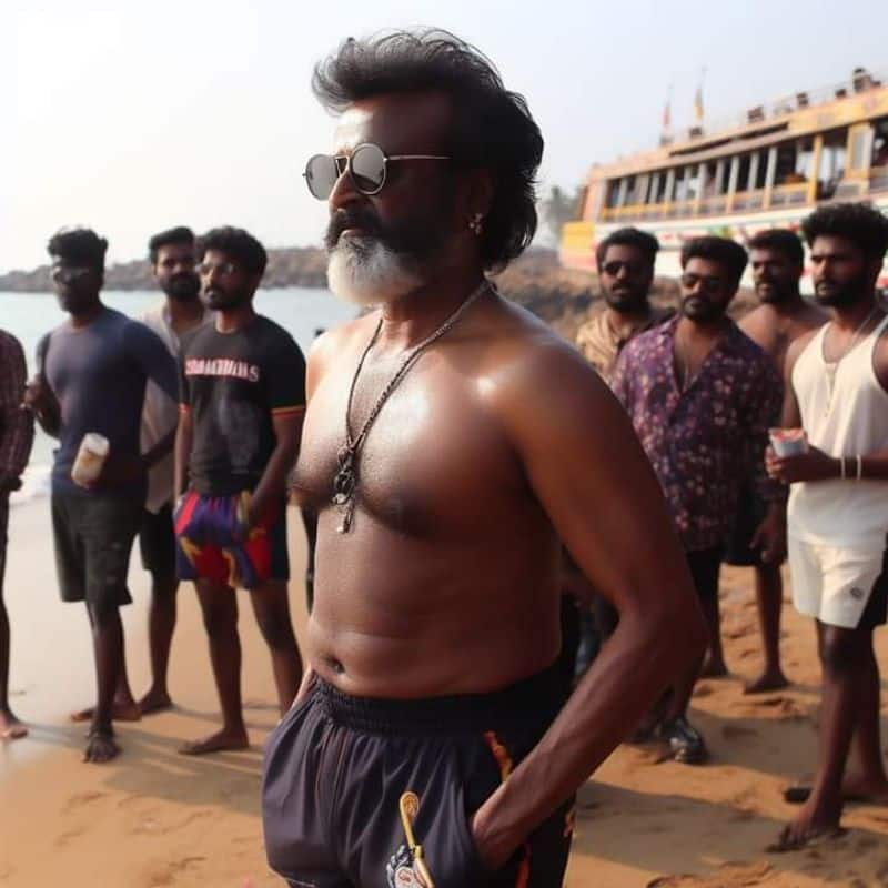 ai generated photos of superstar rajinikanth gone viral after thalaivar 170 Shooting starts vvk