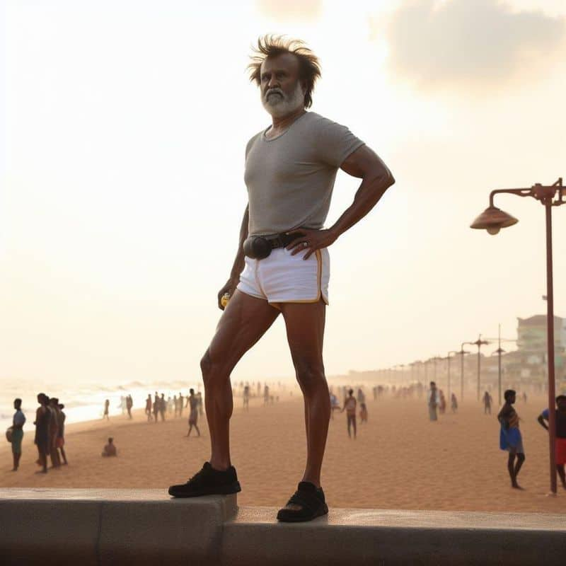 ai generated photos of superstar rajinikanth gone viral after thalaivar 170 Shooting starts vvk