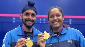 Deepika Pallikal and Harinder Pal Sandhu won gold medal in Squash Mixed Doubles FINAL in Asian Games at hangzhou rsk Deepika Pallikal and Harinder Pal Sandhu won gold medal in Squash Mixed Doubles FINAL in Asian Games at hangzhou rsk