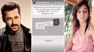 Salman Khan praises Aamir Khan daughter Ira Khan says Bache Bade Strong Ho Gaye Hai RBA Salman Khan praises Aamir Khan daughter Ira Khan says Bache Bade Strong Ho Gaye Hai RBA