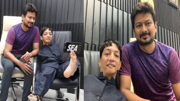 Social activist Asim Valmanna from kozhikode met minister udhayanidhi stalin in chennai ans Social activist Asim Valmanna from kozhikode met minister udhayanidhi stalin in chennai ans