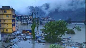 Sikkim flash flood: flash floods, 27 dead, 146 missing , Gangtok RMA Sikkim flash flood: flash floods, 27 dead, 146 missing , Gangtok RMA