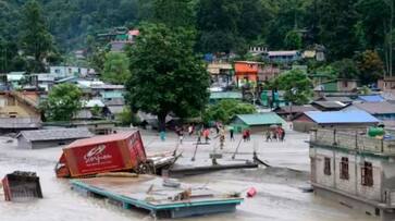 Sikkim flash flood death toll rises to 34 including army jawans smp Sikkim flash flood death toll rises to 34 including army jawans smp