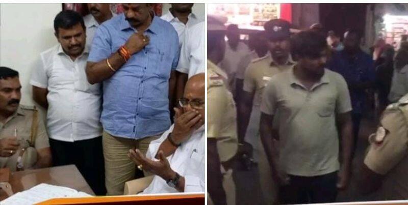 AIADMK official arrested for posting slanderous comments about Chief Minister Stalin on social media KAK