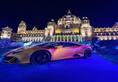 birthday celebration of luxury car lamborghini in jodhpur, jaisalmair rajasthan kxa 