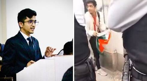 I am being maligned for supporting Modi.  Indian student at UK university alleges..ISR