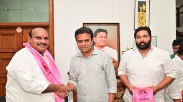 Shock for Congress in Medak, Key leaders join BRS in presence of Minister KTR RMA Shock for Congress in Medak, Key leaders join BRS in presence of Minister KTR RMA
