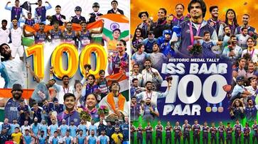 Asian Games 2023: India achieve 'Is Baar Sau Paar' target; WATCH Nari Shakti bring home historic 100th medal snt Asian Games 2023: India achieve 'Is Baar Sau Paar' target; WATCH Nari Shakti bring home historic 100th medal snt