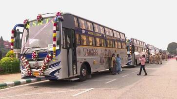 Karnataka: KSRTC adds 148 new 'Pallakki Utsav' buses to its fleet; check details vkp Karnataka: KSRTC adds 148 new 'Pallakki Utsav' buses to its fleet; check details vkp