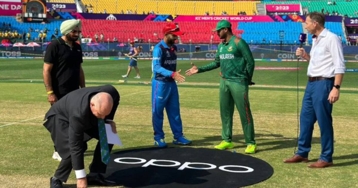 BAN vs AFG: உலகக் கோப்பை 3ஆவது லீக் போட்டி: டாஸ் வென்ற வங்கதேச அணி பவுலிங் தேர்வு!